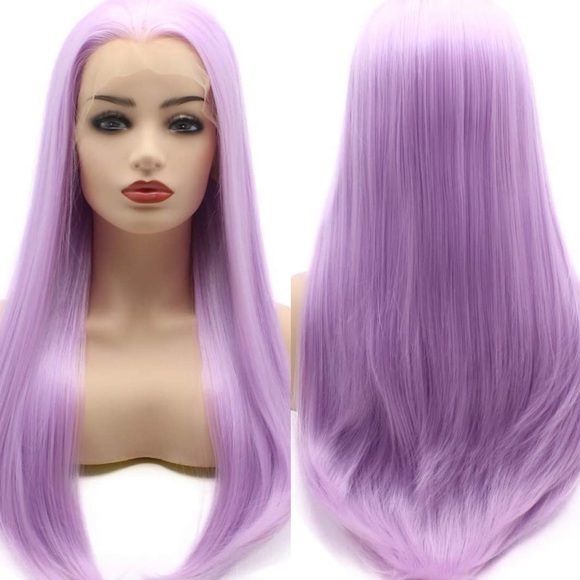 💫 24” LIGHT PURPLE STRAIGHT LACE FRONT WIG💫 *NEW*